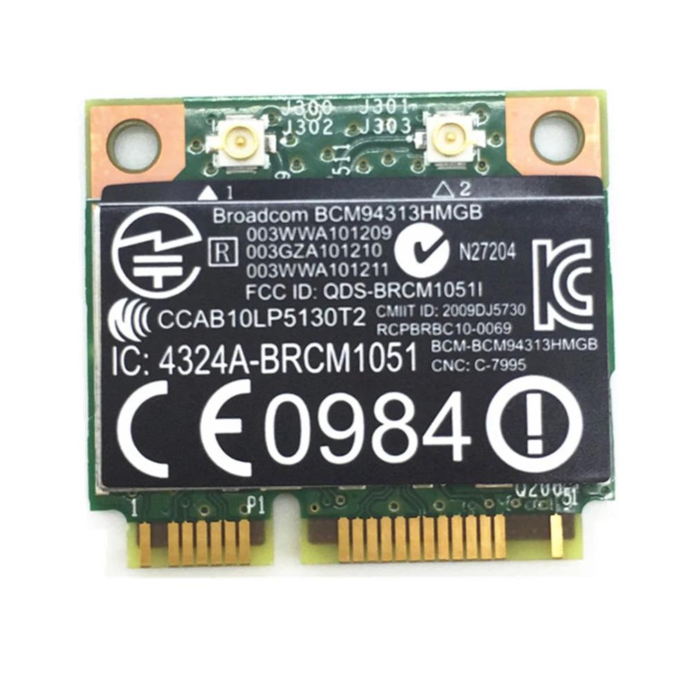 Broadcom bcm94313hmgb bcm4313 wifi + bluetooth 4.0 ̴ pci-e 300 mbps ī (hp g4 g6 dv6 dv7 cq43 cq57 sps 657325-001 